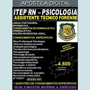 APOSTILA CONCURSO ITEP RN 2021 Editora Multimídia