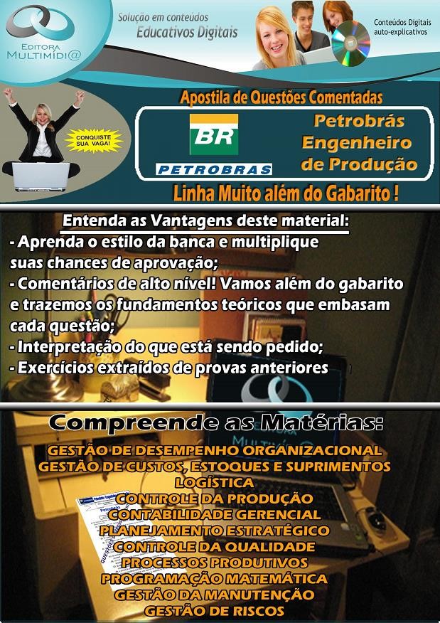 Apostila PETROBRAS - Engenheiro de PRODUÇÃO - QUESTÕES RESOLVIDA E COMENTADAS II