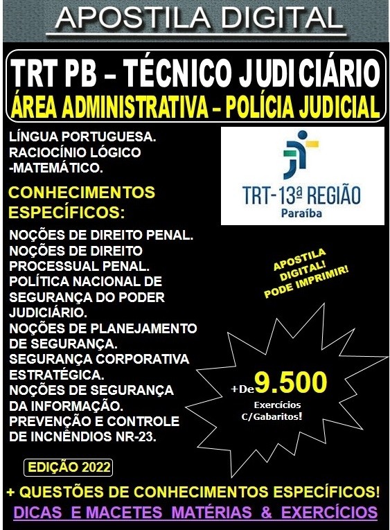 TRT-15ª Região - Analista Judiciário – Tecnologia da Informação