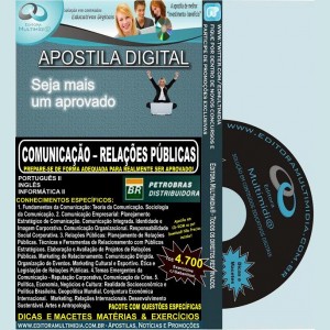 APOSTILA PETROBRAS BR DISTRIBUIDORA - COMUNICAÇÃO RELAÇÕES PÚBLICAS Jr. - APOSTILA PREPARATÓRIA