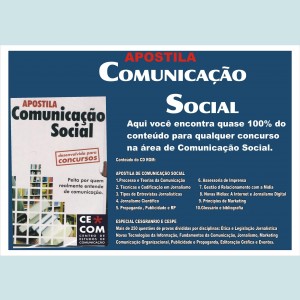 Apostila Comunicação Social para Concursos