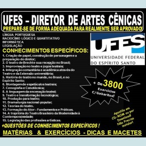 Apostila UFES - MÚSICO (MÚSICO REGENTE) - Teoria + 2.500 Exercícios - Concurso 2018